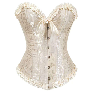 Best Quality ODM/OEM Corset Grande Taille Sexy Women Bustier Sexy Gothic Clothing Steampunk Corset Lace up Corsets Top - Product Image 2