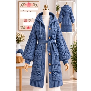 Suéteres 100% acrílico o algodón, calibre 12, para mujer, los más modernos, informales, para la temporada de invierno, proveedor de Bangladesh. - Product Image 5