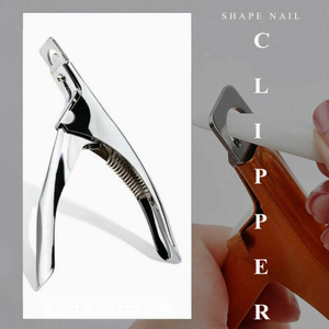 Coupe-ongles en acier inoxydable allemand poli miroir pour ongles artificiels, manucure, usage en salon de beauté, coupe-ongles pour faux ongles - Product Image 5