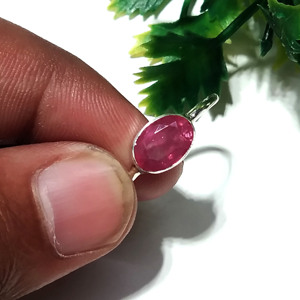 Natural Ruby Gemstone <b>Ring</b>, 925 Sterling Silver <b>Ring</b> for Women, Handmade Ruby Jewelry, Adjustable Statement <b>Ring</b>, <b>Fine</b> Jewelry - Product Image 2