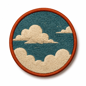 Luxury Custom Brand Logo Woven Embroidery Patch Fabric Applique Embroidered Safety <b>Pin</b> Clothing Badges - Product Image 1
