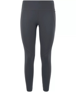 Leggings de sport taille haute noirs en polyester personnalisés pour femmes avec poches et effet ventre plat, idéaux pour le yoga - Vente en gros - Product Image 3