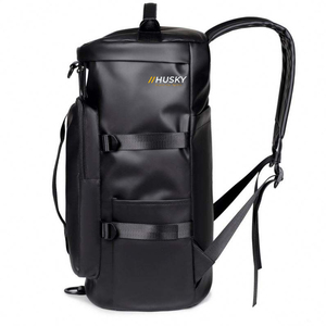 HUSKY SPORTSWEAR High Quality Camouflage Convertible <b>Backpack</b> Duffel Zipper Hasp Closure Waterproof Anti-Theft 36-56L USB - Product Image 2