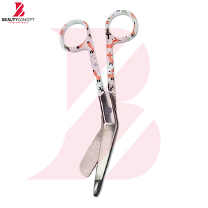 Tijeras para vendajes de uso diario con punta de seguridad de diseño moderno, para un agarre cómodo, ideales para clínicas, botiquines de primeros auxilios y uso de emergencia - Product Image 2