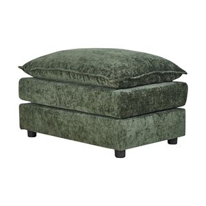 2187 Divano Verde a 2 Posti con 2 Poggiapiedi per Soggiorno - Product Image 6