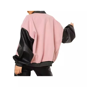 <b>Women</b> Puffer Fleece <b>Jacket</b> Stand Collar Zip up Quick Dry Windproof Winter Coat Polyester/Nylon <b>Brown</b> Black - Product Image 6