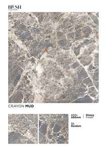 Azulejos de Porcelana Pulida Vitrificada de 600x600 mm para Pared y Suelo con Efecto Mármol en Acabados Brillantes, Mate y Rústicos - Product Image 4