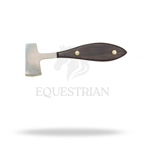 Coupe-crevasses à manche en bois, outil vétérinaire pour le soin des sabots de cheval et le ferrage - Product Image 4