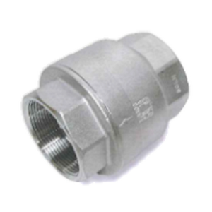 MUESTRA GRATUITA Válvula de Retención Vertical Manual de Dos Piezas con Extremo Roscado de 3/8'' para Agua/Aceite -20C~200C - Product Image 1