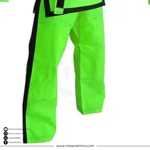 ชุดยูโดผ้าฝ้ายออร์แกนิคปักโลโก้ตามสั่ง แบบ Pearl Weave สำหรับฝึกซ้อมบราซิลเลียนยิวยิตสู ระดับมืออาชีพ พร้อมอุปกรณ์ป้องกัน - Product Image 3