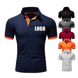 Camiseta de Manga Corta para Hombre, Talla Grande, de Algodón y Felpa, con Logotipo Personalizado Impreso por Transferencia Térmica, Corte Regular, Color Sólido, Casual, OEM - Product Image 3