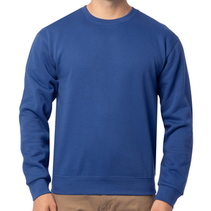 เสื้อสเวตเชิ้ตผู้ชายสีพื้น ผ้าคอตตอนผสม เหมาะสำหรับใส่ในชีวิตประจำวัน ลำลอง ทางการ งานปาร์ตี้กลางแจ้ง เสื้อสเวตเชิ้ตน้ำหนักเบา - Product Image 1