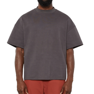 T-shirt Oversize 100% Coton de Haute Qualité, Streetwear, Graphisme Personnalisé, Coupe Boxy Vintage, T-shirts Vides Épais à Épaules Tombantes - Product Image 1