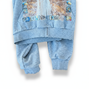 Sudadera con capucha de primera calidad, corte perfecto, muy demandada, con cremallera, estampada en DTG, fabricada en fábrica, precio económico, 100% algodón polar. - Product Image 5