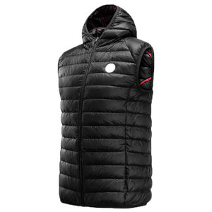 Chaqueta de Invierno de Moda, Nueva Colección, Chaqueta Acolchada con Logotipo Frontal en Lona, Chaleco sin Mangas para Hombre, Impermeable y Transpirable - Product Image 2