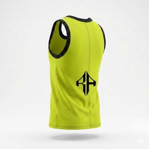 Camiseta sin Mangas para Hombre de Primera Calidad, Diseño Personalizado, Material Estampado Técnico, 100% Algodón, Estilo Casual, por RIVIAN ATLANTIC - Product Image 4