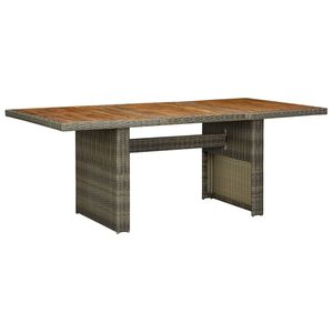 <b>Brown</b> Garden <b>Table</b> for Outdoor Use - Product Image 1