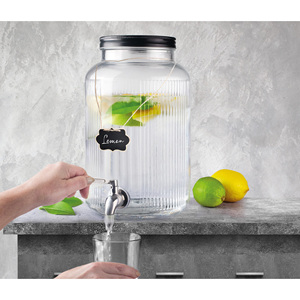 เหยือกแก้วพร้อมก๊อก 2 แกลลอน สำหรับชุดเสิร์ฟเครื่องดื่ม - Product Image 4