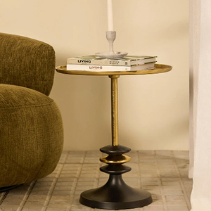 Dune Aluminum Drink Accent <b>Table</b> for Small Spaces for Living Room Arva <b>side</b> drink Pedestal Drink <b>Tables</b> - Product Image 1