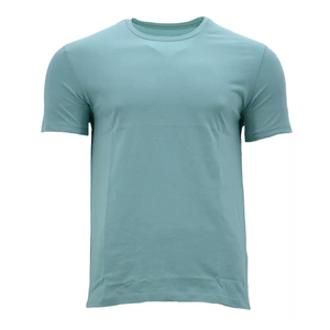 Camiseta de verano para hombre, camiseta personalizada ajustada con cuello redondo en blanco de manga corta, camiseta informal de algodón liso, camiseta Unisex al mejor precio, camiseta de Bangladesh - Product Image 1