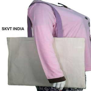 Customized <b>Large</b> Capacity Cotton <b>Canvas</b> Tote <b>Bag</b> Top Handled Eco-Friendly Reusable Grocery <b>Bag</b> Promotional Style Cotton Tote <b>Bag</b> - Product Image 6