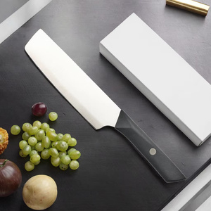 Cuchillo de Cocina Estilo Chef Pakistaní Hecho a Mano, Hoja de Acero Inoxidable, Mango de Plástico, para Rebanar, Acampar al Aire Libre, Cocinar, Supervivencia - Product Image 6