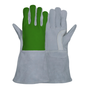 RAHEEM IMPEX RI-WG-0001 Heavy Duty Leather TIG Welding <b>Gloves</b> Cotton Liner Molten Metal Protection Industrial Safety Spark Heat - Product Image 4