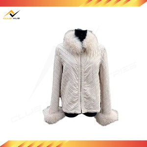 Parka Reversible de Piel para Mujer, Abrigo de Piel de Conejo Rex, Chaqueta de Invierno Gruesa y Cálida con Tela Brillante para Otoño y Primavera - Product Image 4