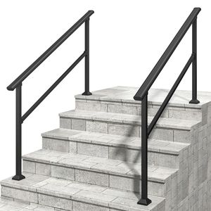 Paquete de 2 Pasamanos para Escaleras Exteriores, Dispositivos de Ayuda para 4-5 Escalones - Product Image 1
