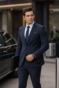 Uniforme Personalizado para Hombres, Encargado de Transporte y Supervisión de Pasajeros VIP |   Uniformes de Aerolínea de Manga Larga para Pilotos y Tripulación de Cabina - Product Image 2