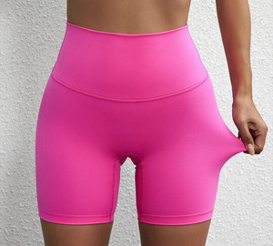 Shorts de Cintura Media Personalizados de Alta Calidad, Diseño Casual, Color Personalizado, Spandex y Poliéster, para Mujer, Estilo Hip Hop, Secado Rápido, con Cordón Ajustable - Product Image 1