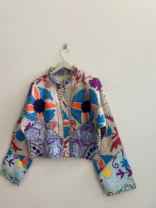 Wholesale Lot Of <b>Kantha</b> Handmade Reversible Vintage <b>Kantha</b> <b>Jacket</b> For Women - Product Image 6