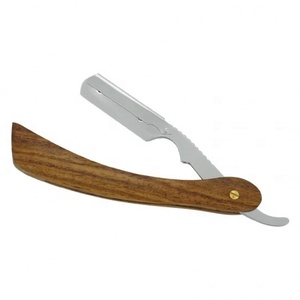 คุณภาพสูง Professional ขอบตรงมีดโกนไม้โดยหินสีเทา - Product Image 6