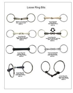 Anillo de Acero Inoxidable para Montar a Caballo, Entrenamiento Ecuestre, Competición de Equitación Inglesa, Color Personalizado, Alta Calidad - Product Image 1