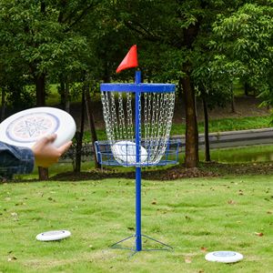 Raccoglitore Portatile per Disc Golf con 24 Catene e Borsa per il Trasporto - Giocattolo Gonfiabile in Metallo per Divertimento all'Aperto - Product Image 2