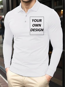 Camisas OPTI-Dri de Manga Larga para Hombre, de Algodón Tejido, Color Sólido, Transpirables, Diseño Casual, Estampado Frontal, Corte Regular - Product Image 5