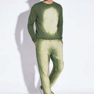 Survêtements pour hommes personnalisés, design délavé à l'acide, pour le jogging, en coton respirant, vente en gros - Product Image 2