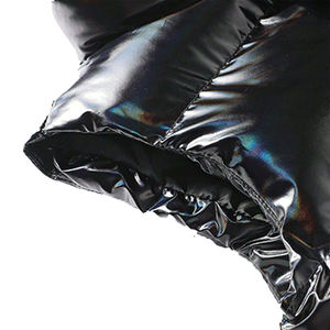 New custom Warm Padded Puffer Vest for Men and Women with Detachable Hood and Personalized Options - Product Image 4