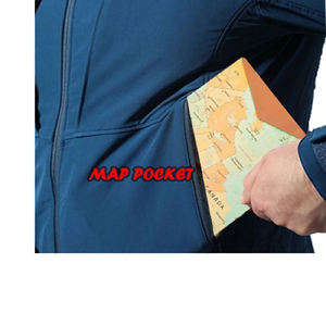 Veste de chasse softshell tendance à multiples poches, durable, personnalisable, pour sports de plein air et aventures – Fournisseur de vêtements, faible MOQ, unie/à motifs - Product Image 3