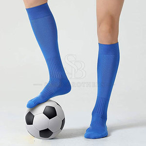 Lightweight Eco-Friendly Quick Dry Soccer <b>Socks</b> Football <b>Long</b> Stockings Breathable Stretch Material Cushion Sole Support Sports - Product Image 4