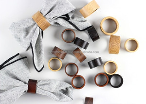 แหวนรองผ้าเช็ดปากไม้คุณภาพพรีเมียมสำหรับตกแต่งโต๊ะอาหาร - Product Image 5