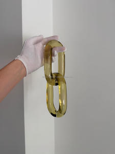Arte Decorativo de Pared con Eslabones de Cadena Ecológicos, Modernos y Hechos a Mano, con Color Personalizado, Decoración para el Hogar por Fashion Craft India - Product Image 6