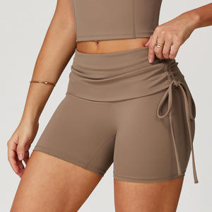 Shorts de Yoga para Mujer, de Secado Rápido, Tela Suave, para Gimnasio, Fitness, Ejercicio, Running, Entrenamiento, Deportes, Shorts de Compresión - Product Image 4