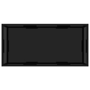 Tavolino da caffè medio in vetro temperato nero - Product Image 3