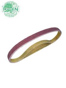 RIKEN Abrasive <b>Belt</b> 37mm <b>Red</b> Grit Sanding <b>Belt</b> for <b>Belt</b> Sanders Metal Finishing Tool - Product Image 1