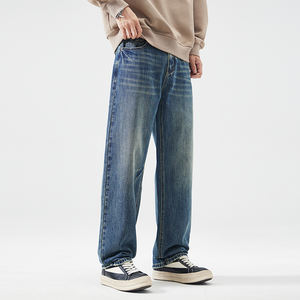 กางเกงยีนส์เดนิมผู้ชายสั่งทำโลโก้ได้ ขายส่งจากโรงงานโดยตรง |   ป้ายแบรนด์แบบกำหนดเอง |   ผ้าคุณภาพสูง, ตะเข็บเย็บทนทาน - Product Image 3