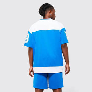 Featherweight Mesh V-Cut Tee Open Weave V-Neck Boxy <b>Shirt</b> Urban Edge Mesh Boxy V-Neck - Product Image 2