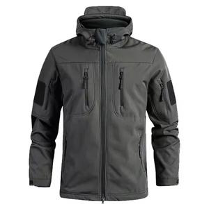 Chaqueta Táctica Bomber para Hombre, Cortavientos, Estilo Workwear, para Otoño, con Bolsillos con Cremallera, Puños Ajustables y Bloques de Color Frontales - Product Image 3