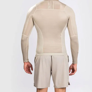 Men's Rash Guard Customized Logo Front Sportswear Polyester/Nylon Quick Dry Eco-Friendly Breathable Sleeveless <b>Athletic</b> Shirt - Product Image 5
