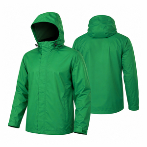 Veste coupe-vent formelle imperméable à fermeture éclair pour homme de haute qualité, grande taille, avec logo personnalisé, col montant, uniforme d'extérieur pour homme - Product Image 4